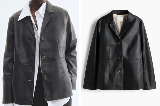 Modna kurtka ''blazer jacket'' w stylu Agnieszki Woźniak-Starak z H&M za 239,99 złotych