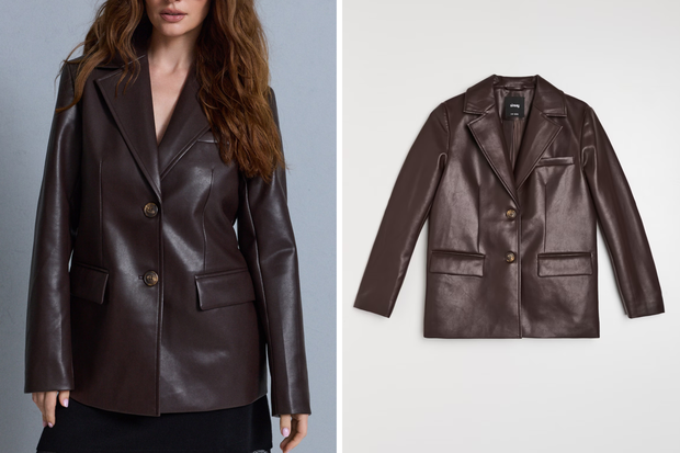 Modna kurtka ''blazer jacket'' w stylu Agnieszki Woźniak-Starak z Sinsay za 89,99 złotych