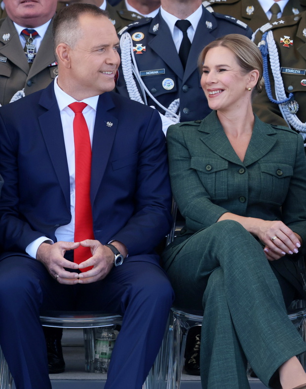 Marta Nawrocka i Karol Nawrocki, Obchody Święta Wojska Polskiego 2026