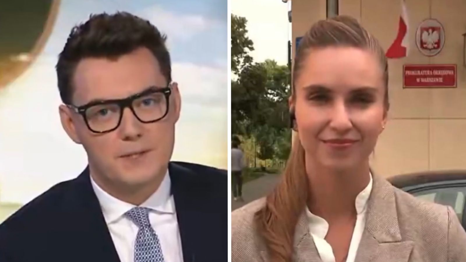 Wpadka na żywo w TVP Info. Prowadzący zrugał innego pracownika. Padły mocne słowa