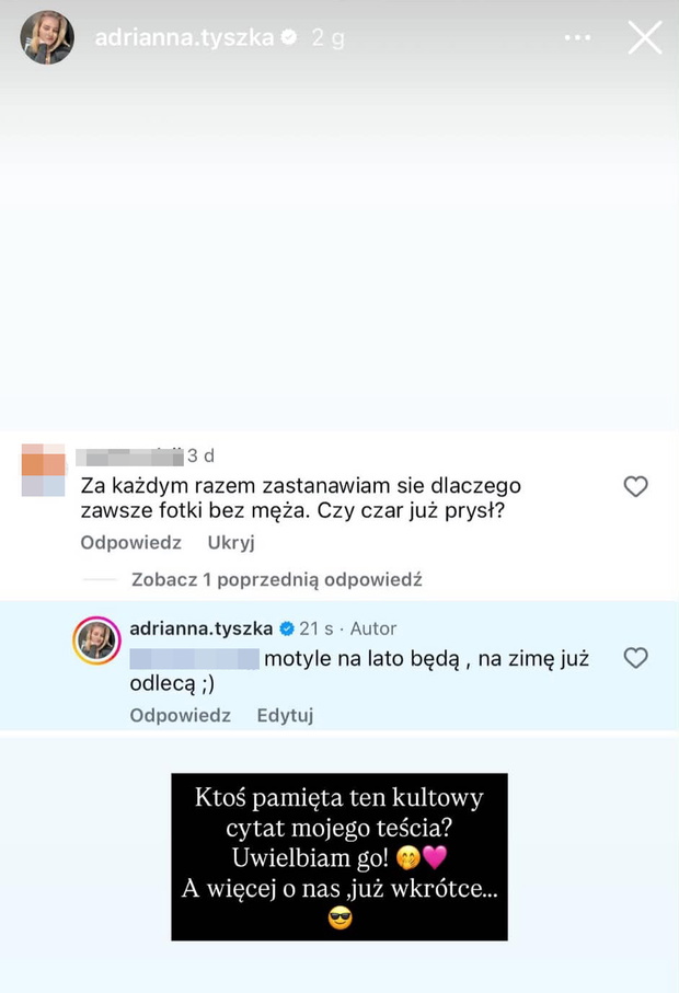 Adrianna Tyszka z "Rolnik szuka żony" o związku z Michałem
