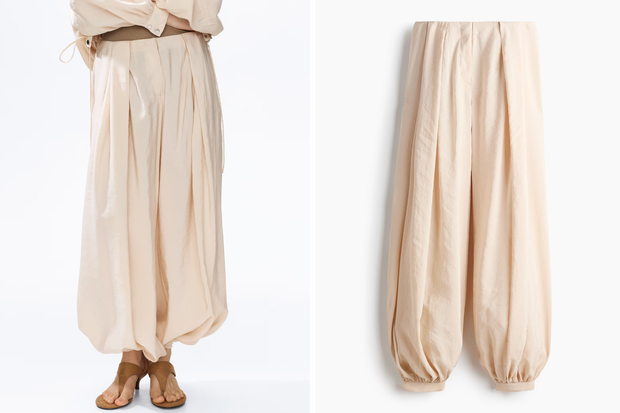  Modne hremki w kolorze ''flat white'' w stylu Kasi Sokołowskiej z H&M za 164,99 złotych