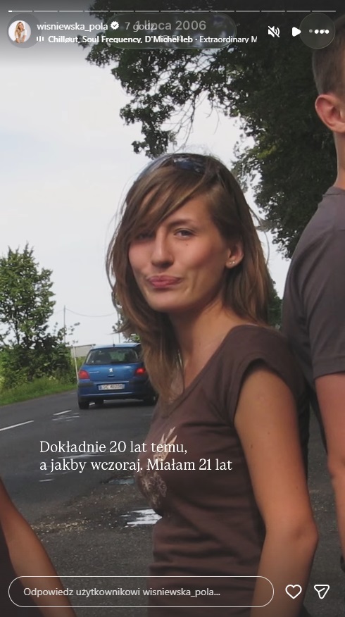 Pola Wiśniewska przed laty