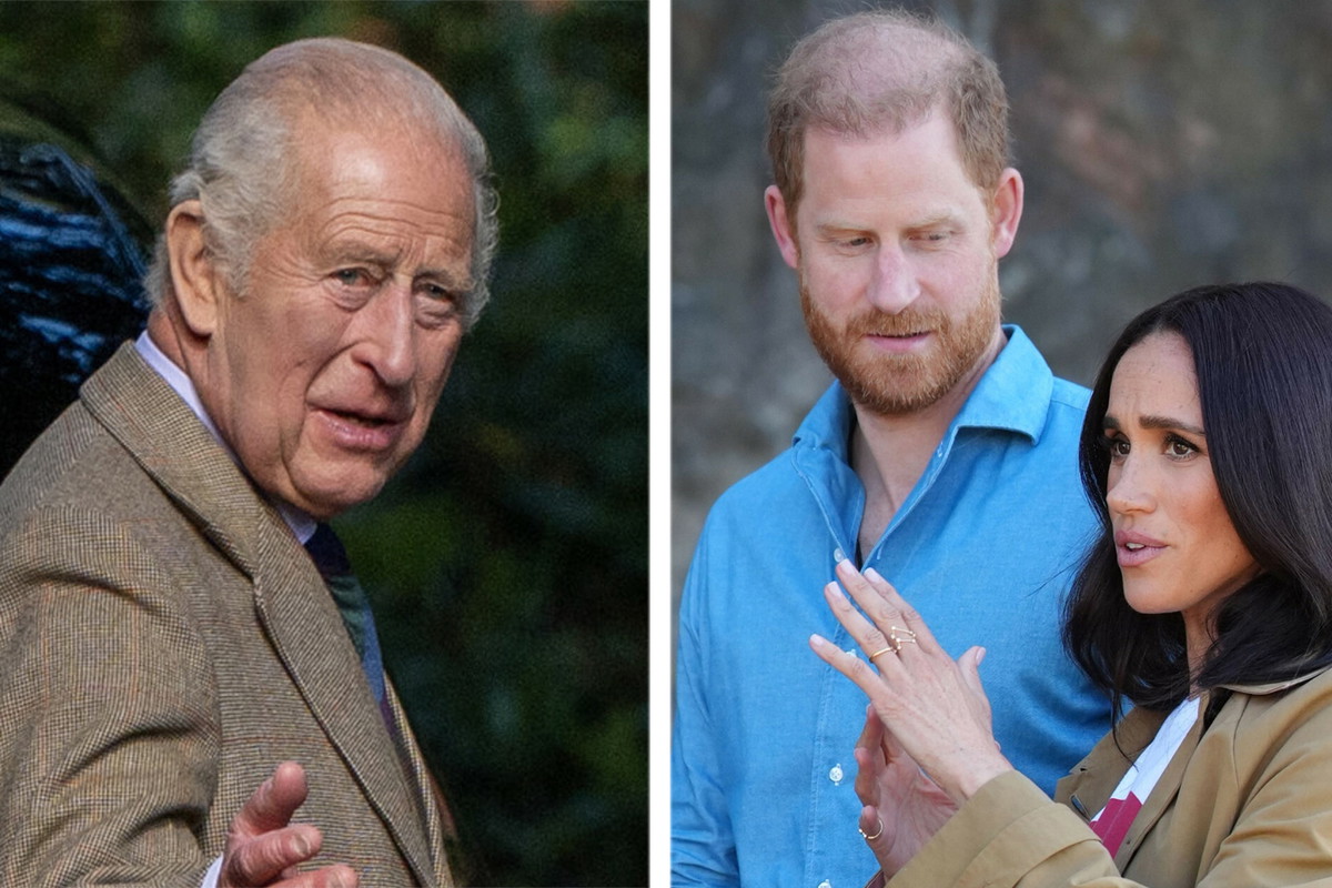 Zamieszanie w rodzinie królewskiej z powodu powrotu Meghan i Harry'ego. Narada u Króla Karola III