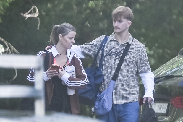 Mandaryna przyłapana przez fotoreporterów po treningu do ''Tańca z Gwiazdami''