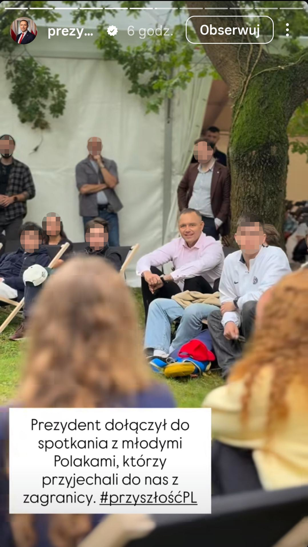 Karol Nawrocki w Juracie na spotkaniu z młodzieżą