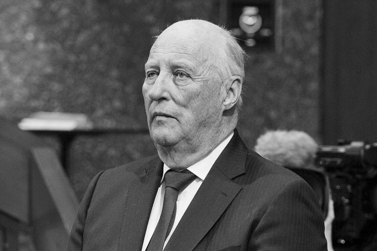 Nie żyje król Harald V. Norweska rodzina królewska w żałobie