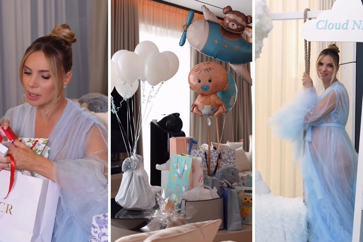 Niedawno ogłosiła płeć dziecka, a teraz wyprawiła baby shower. Janachowska pokazała nagranie z przyjęcia