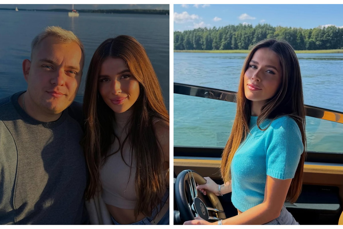 Roksana Węgiel i Kevin Mglej wypoczywają na Mazurach