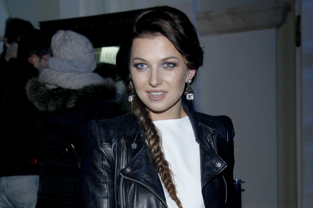 Anna Lewandowska na gali w 2014 roku