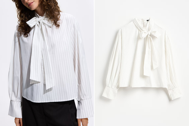 Modna bluzka ''sculpted shirt'' w stylu Julii Wieniawy z Reserved za 129,99 złotych