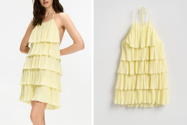 Modna sukienka ''Layer Dress'' w stylu Kasi Sokołowskiej z Reserved za 79,99 złotych