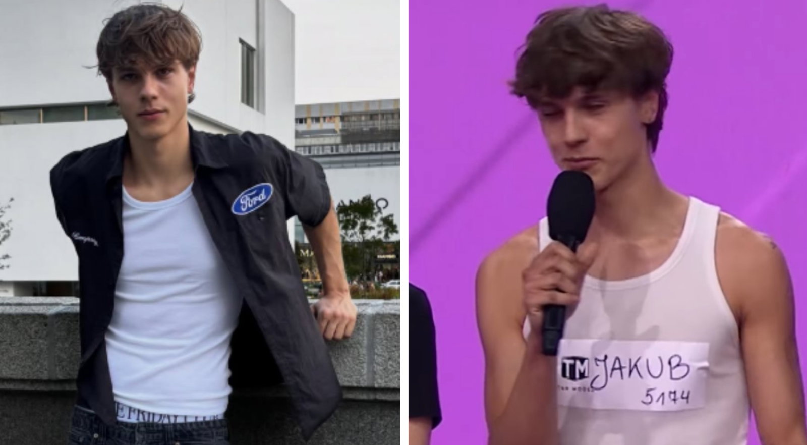 Jakub Bara z "Top Model" schudł 39 kilogramów