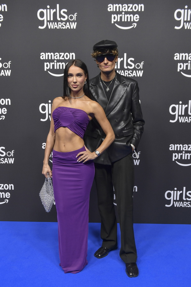 Natsu i Kacper Kujawa na premierze ''Girls of Warsaw'