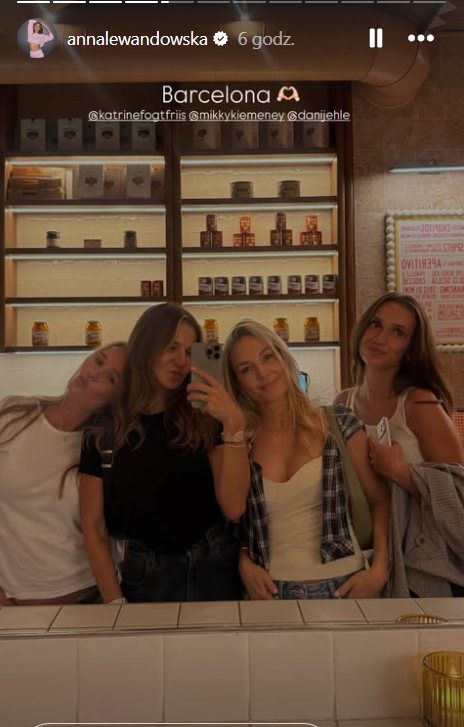 Anna Lewandowska znowu w Hiszpanii