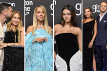 Tłum gwiazd na premierze ''Girls of Warsaw'': Andziaks i Ola Nowak z mężami, Jessica Mercedes w piórach, posągowa Klaudia Sadownik i inni