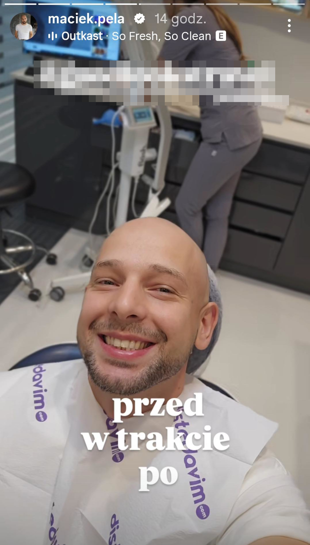 Maciej Pela poleciał do Turcji po nowe zęby