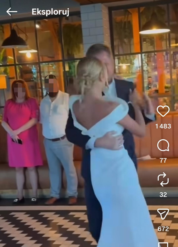 Tak wyglądał pierwszy taniec Bianki i Filipa Chajzerów