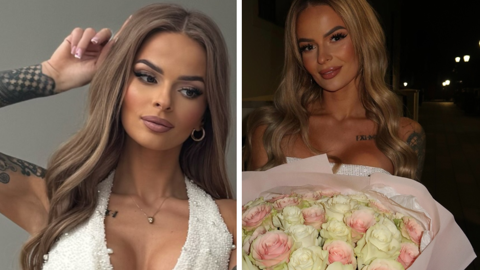 Dominika Stosio z ''Hotelu Paradise'' wzięła ślub. Morze kwiatów i kolorowe race i suknia jak z bajki