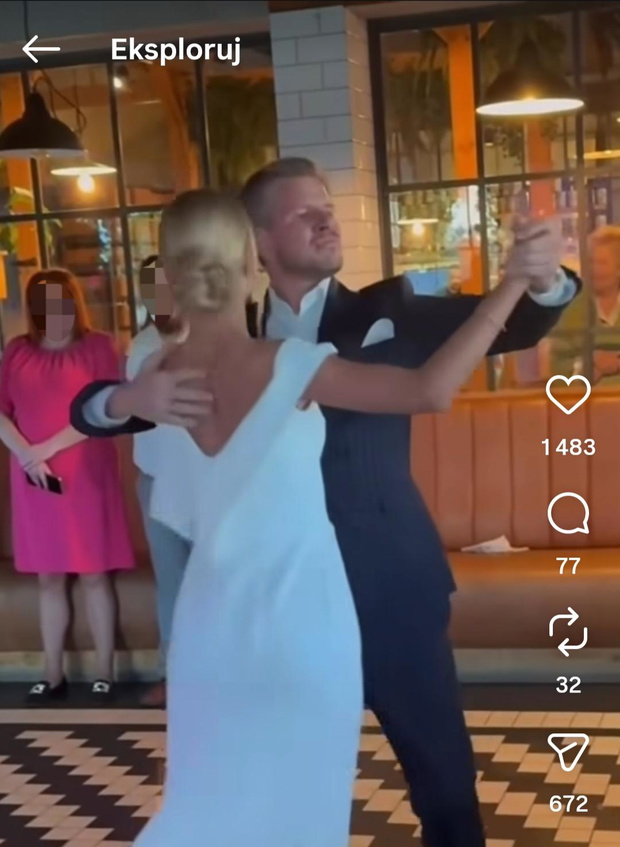 Tak wyglądał pierwszy taniec Filipa i Bianki Chajzerów