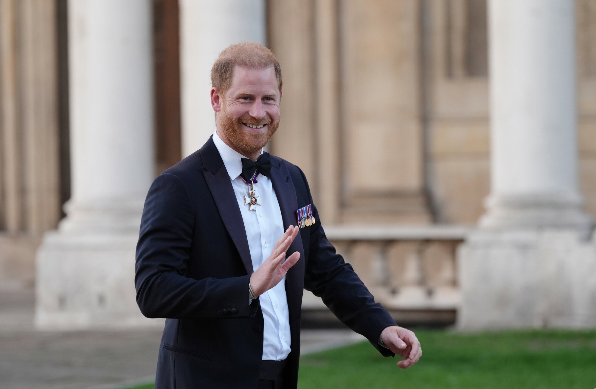 Książę Harry na  gali Invictus