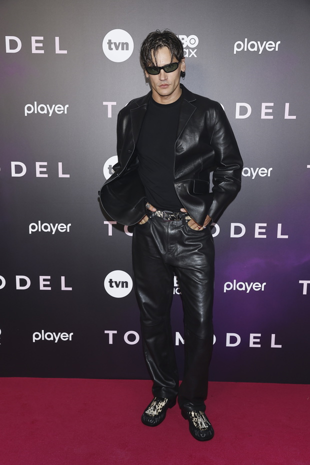 Michał Kot na imprezie ''Top Model''