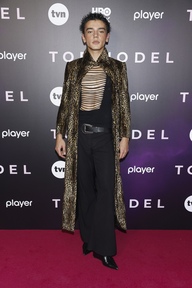 Piotr Koprowski na imprezie ''Top Model''