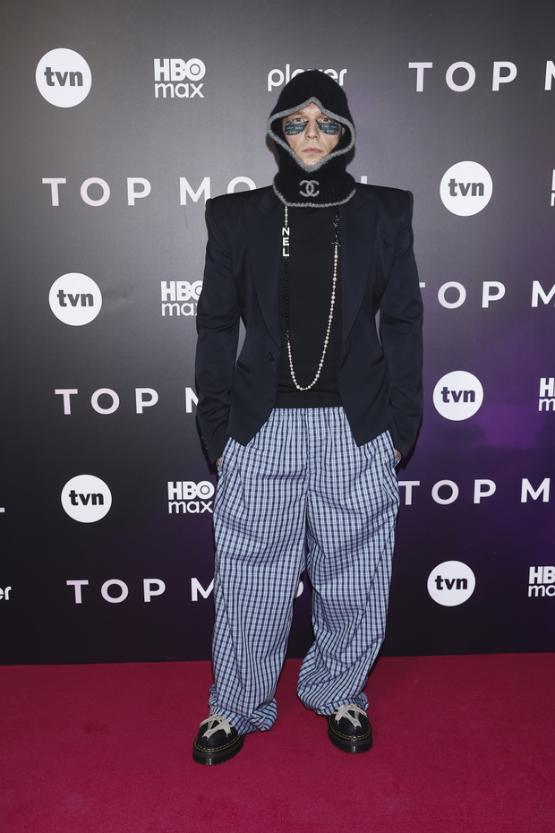 Bart Pniewski na imprezie ''Top Model''
