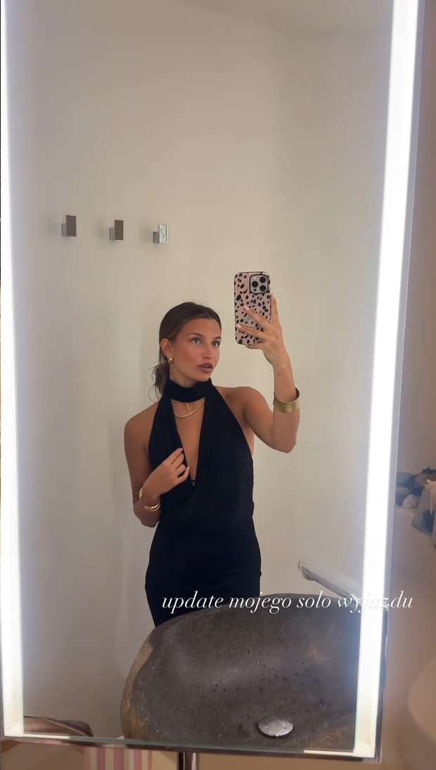 Julia Wieniawa na solo randce w Mykonos