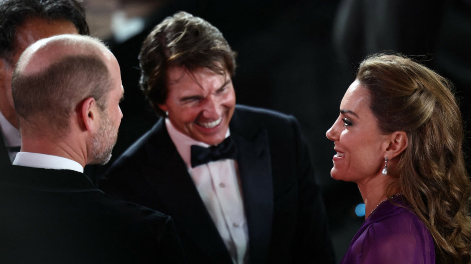 Księżna Kate zachwyciła na premierze filmu. Nagle Tom Cruise zdobył się na szarmancki gest