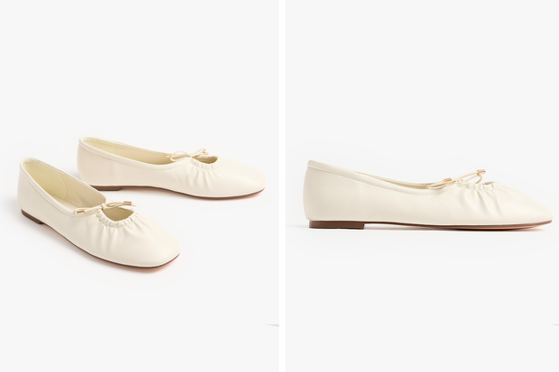 Modne buty w kolorze ''ivory'' typu ''Balletcore'' w stylu Ewy Chodakowskiej z Mohito za 85,99 złotych
