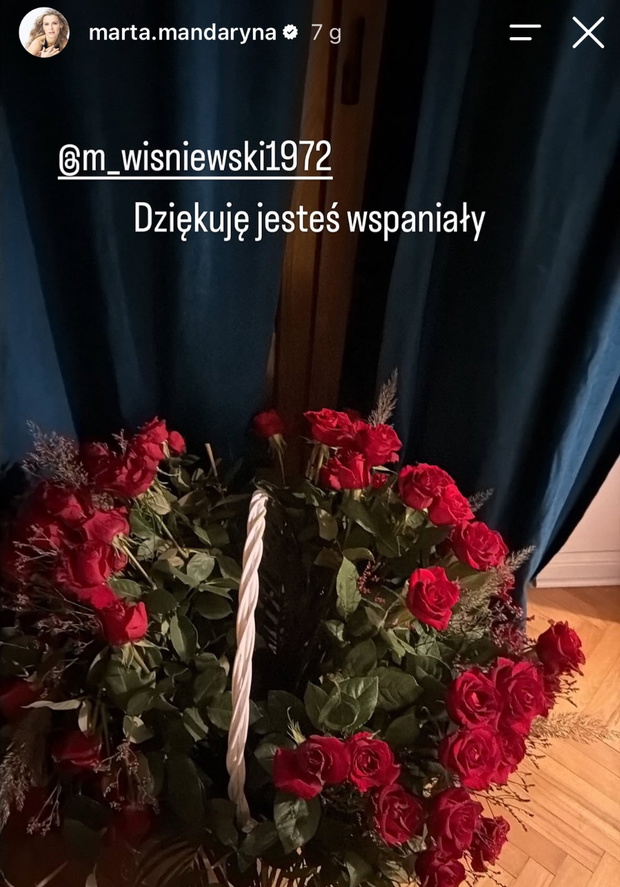 Zdjęcie na InstaStories Mandaryny