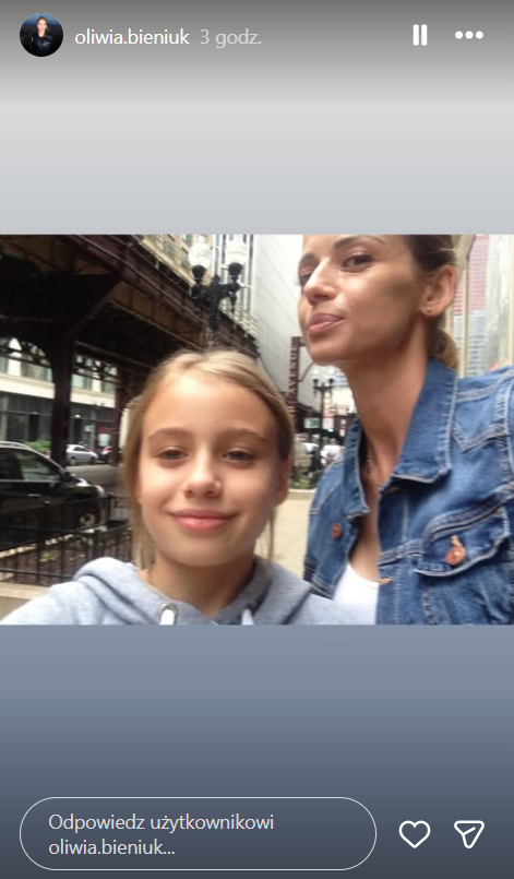 Oliwia Bieniuk pokazała poruszający kadr z Anną Przybylską