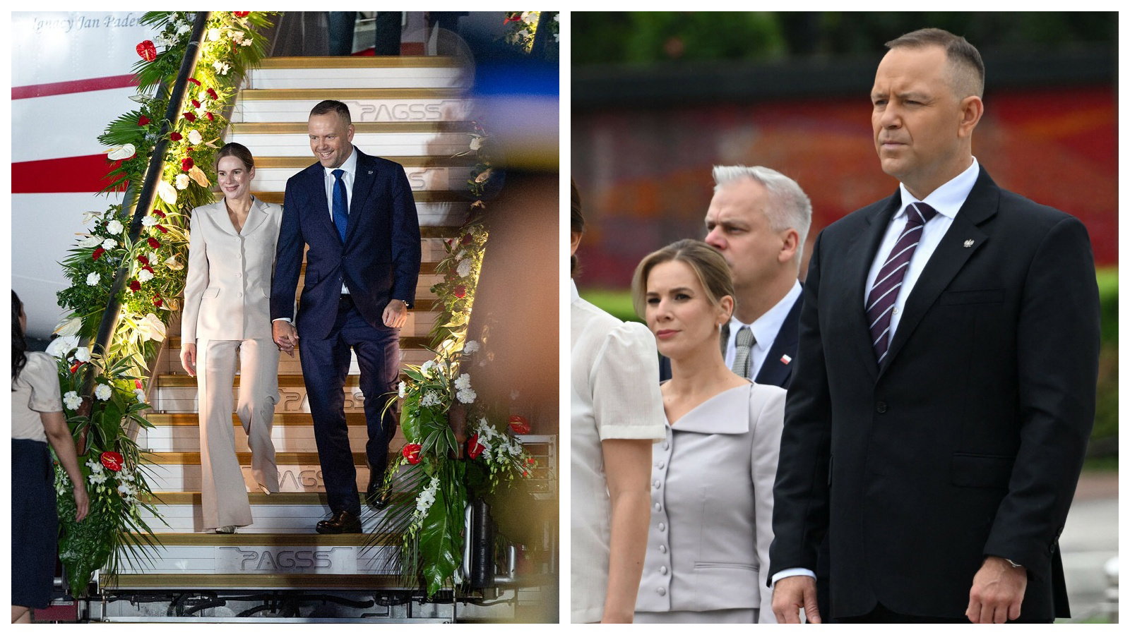 Nawroccy na Filipinach. Marta Nawrocka znów zadała szyku