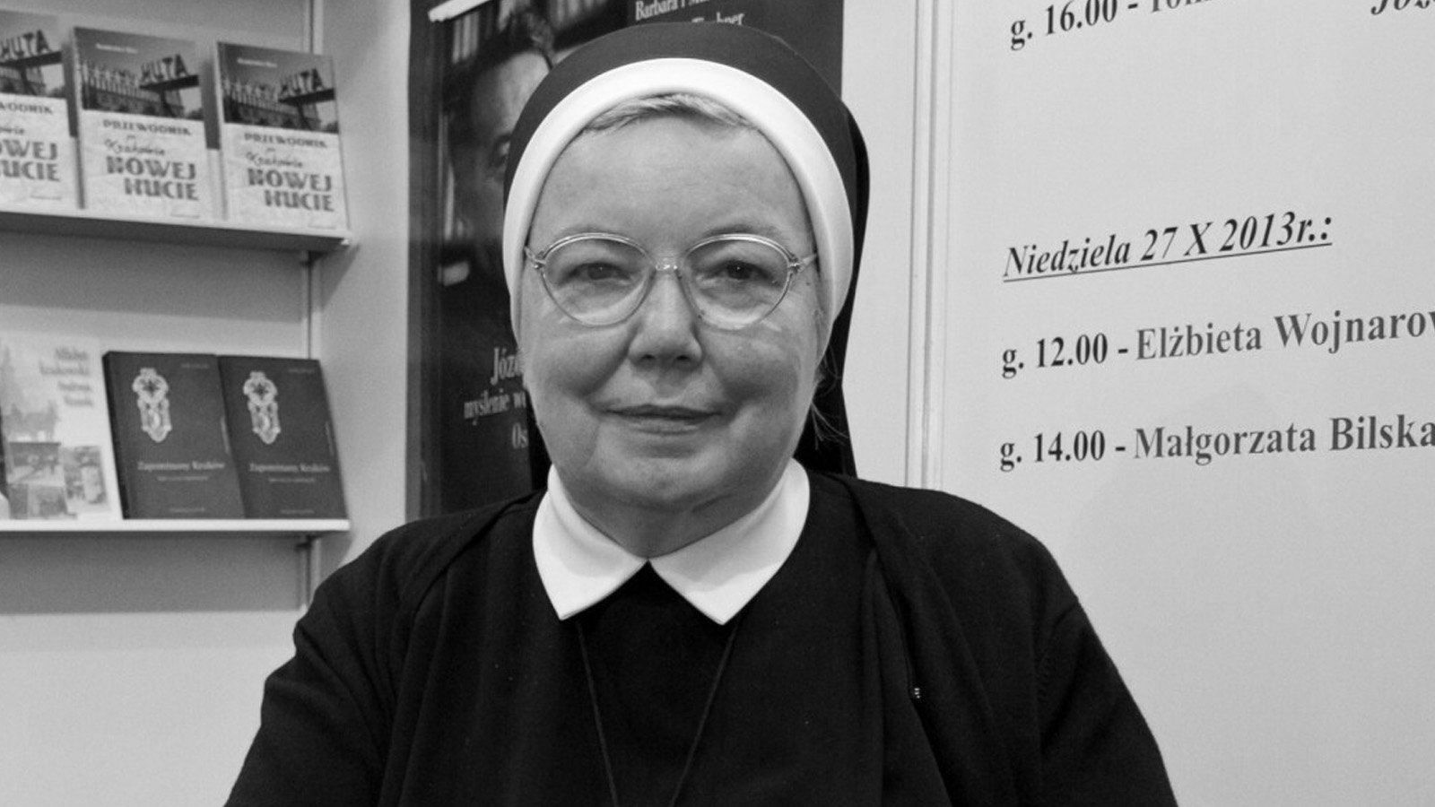 Nie żyje siostra Anastazja. Miliony ludzi gotowało z jej przepisów