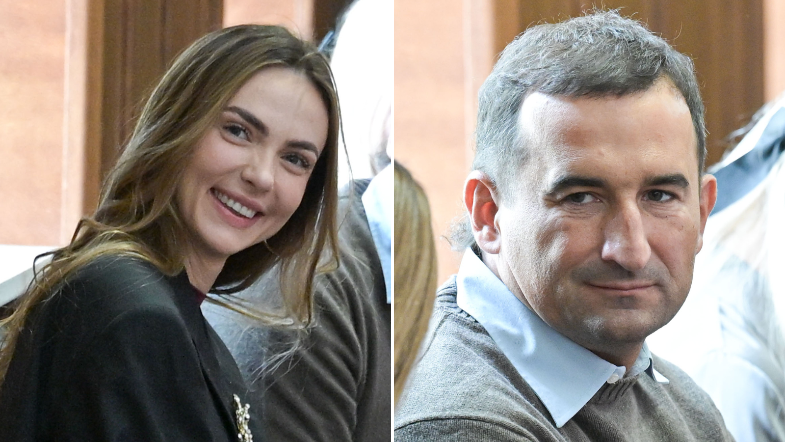Michał Koterski i Marcela Leszczak rozwodzą się. Tak zachowywali się w sądzie, zdjęcia obiegły sieć