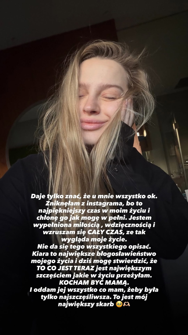 Karolina Pisarek zwróciła się do fanów na Instagramie 