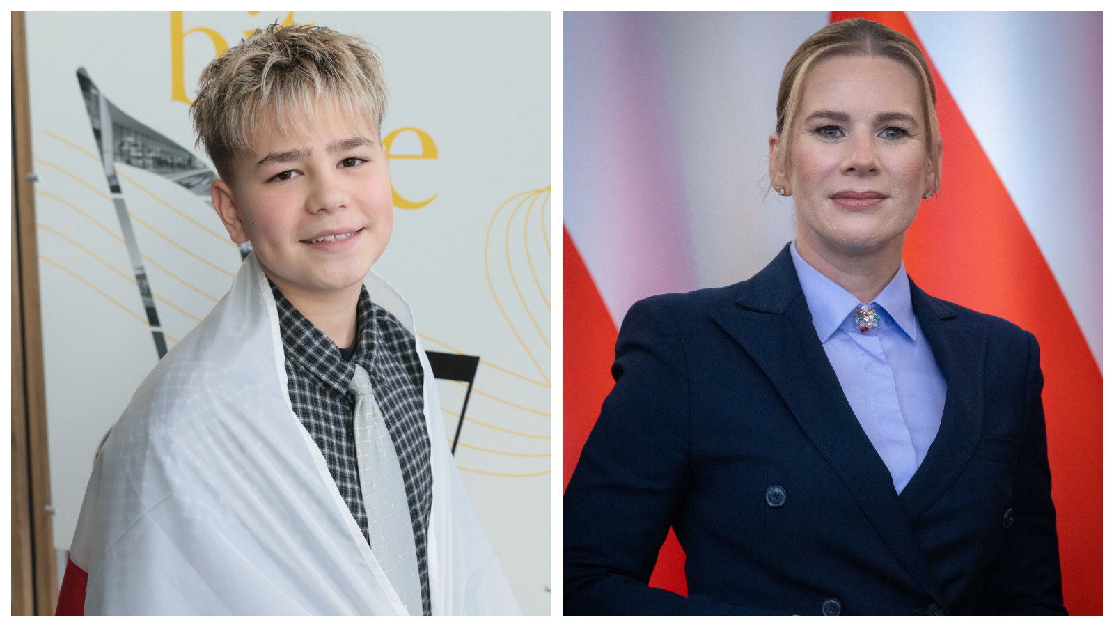 Marta Nawrocka napisała do Wiktora Sasa po Eurowizji Junior