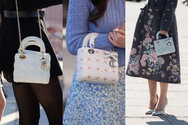 Współczesne wydanie torebki Lady Dior