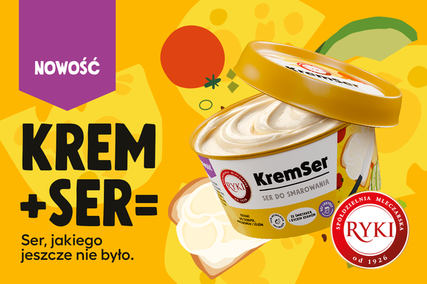 KremSer od SM Ryki jako innowacja w segmencie serów