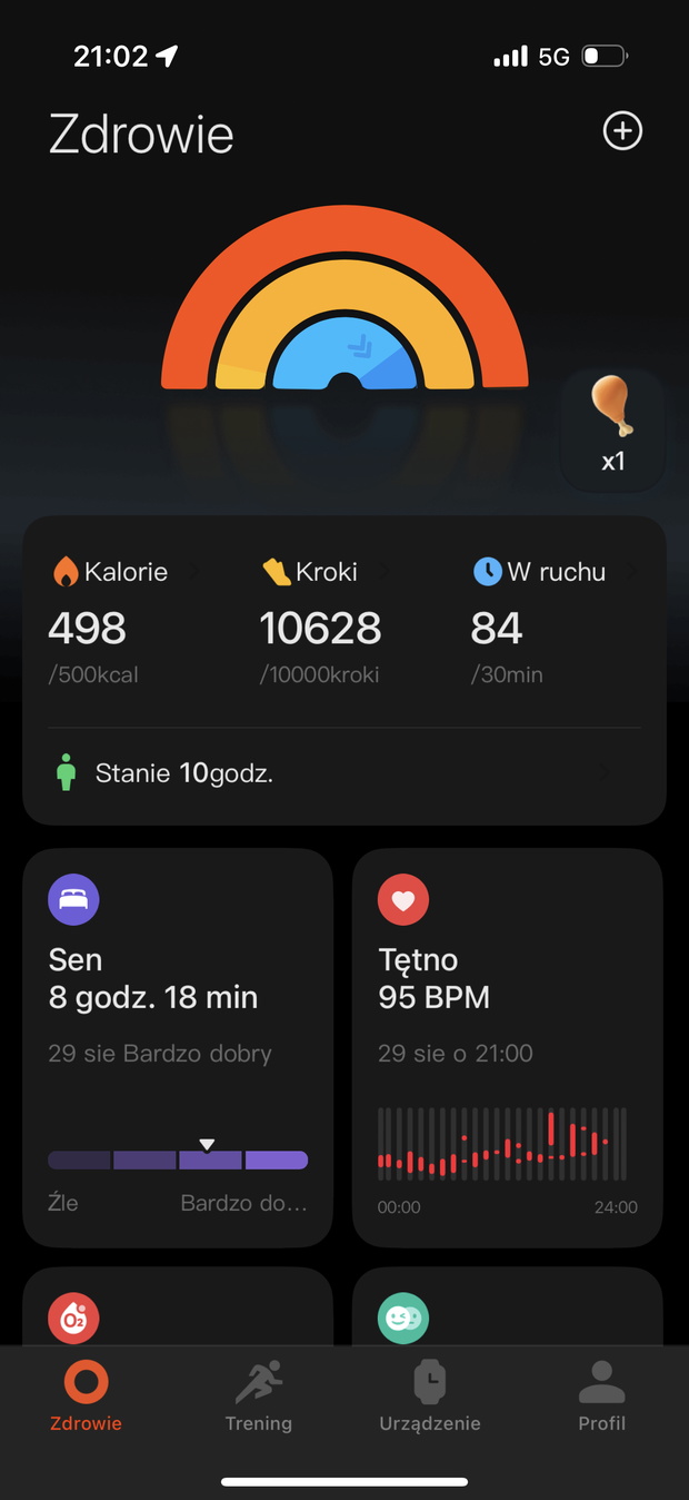 kalorie spalone po 10 tysiącach kroków