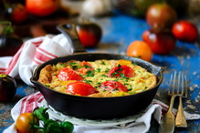 omlet z serka wiejskiego