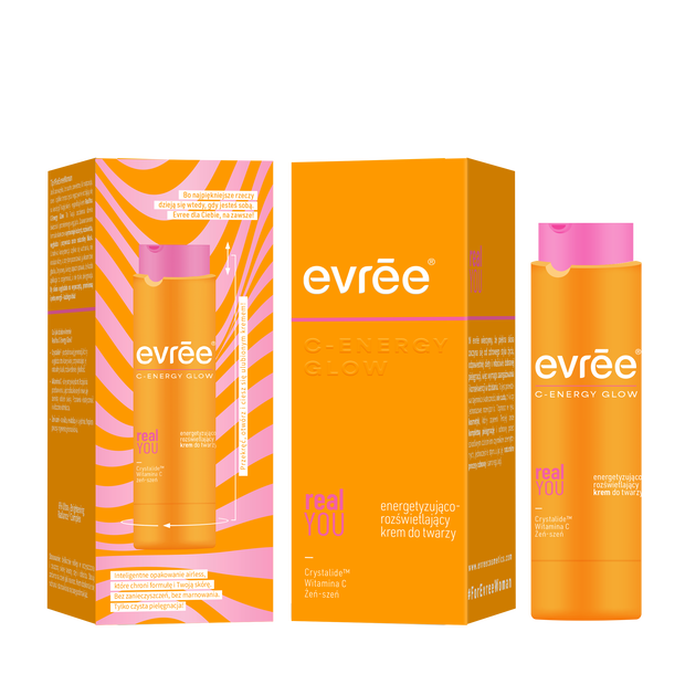 Evree_C- energy glow-energetyzujaco-rozswietlajacy krem do twarzy_45ml