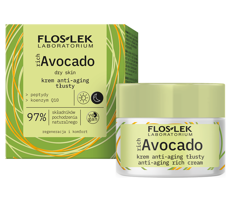 richAvocado Krem anti-aging tłusty na dzień i na noc