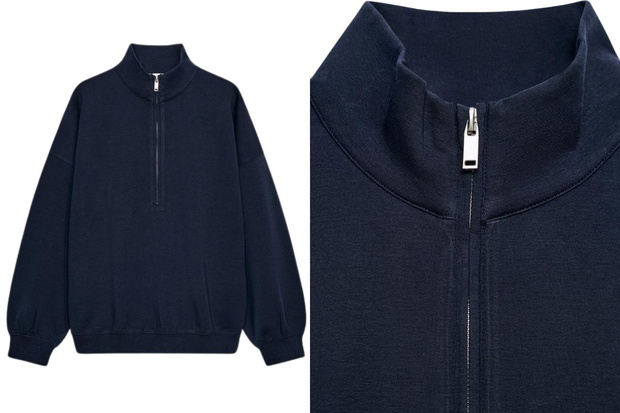Klasyczna bluza preppy z Zary