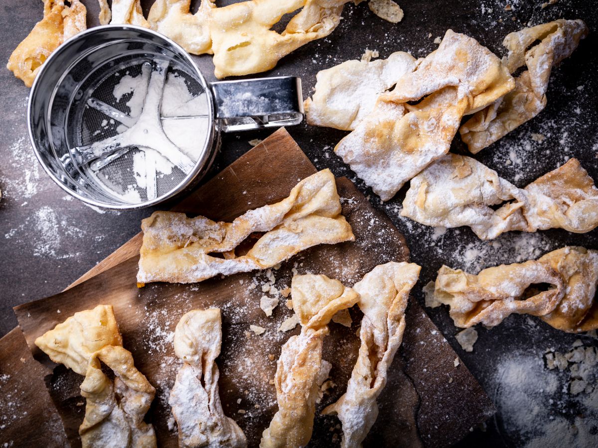 Keto faworki niskowęglowodanowe i bez cukru