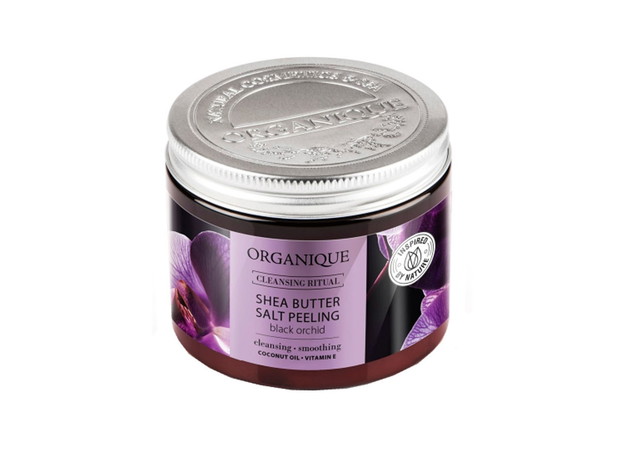 Peeling do ciała, Black Orchid Peeling solny z masłem shea, cena: 59,90 zł