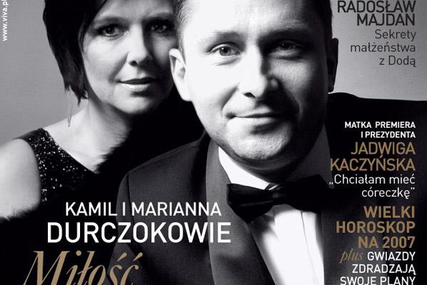 Marianna i Kamil Durczokowie na okładce magazynu Viva!