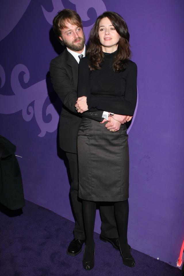 Agnieszka Grochowska i Joshua Leonard podczas premiery filmu Mała Wielka Miłość.