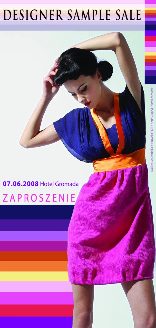 zaproszenie na DESIGNER SAMPLE SALE